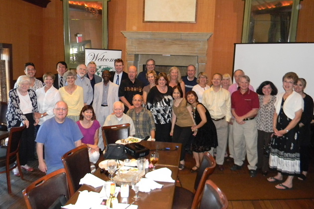 Missouri TCC members gathered at Trezo Mare Restaurant in June 2013.