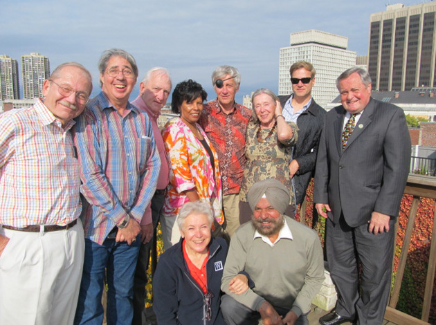 Pictured from top left: Harvey Wartosky, Ned Leigh, Nils Bormanis, Marjorie Ramsey, Daan Sandee, Noel Mann, Tom Seeman, and TCC Executive Board member Kevin Hughes. Pictured on bottom row from left: Joelle Wartosky and Arvi Bahal. Not pictured: New England Area Coordinator Dave Santulli and Themis Stoumbelis.