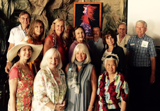 "A Cruise around Cuba", which departed from Jamaica, was the theme of Summer S.E. Fla Social , held at CasaPanza, in heart of LittleHavana, Miami. A Slide show of the trip Was presented by Members, Bob Petrik & Susan Pierres. From L-R , top row, John Novar, Clara Jiminez,Jan Novar(Coordinator), Carol Kingsley, Al Smith,Suzanne Scheinlin, Bob Petrik,Leon Hochman,Laurie Kaufman,Mara Brown,Susan Pierres, Luisa Yul