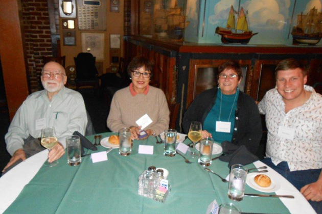 Left to right: Jim Kaumeyer, Linda Byers, Maria Barsotti and Brian Gillis