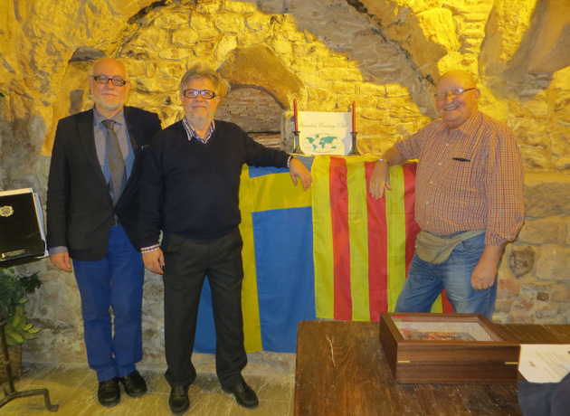 Three TCC members who live in Spain recently met up in the city of Tarragona. Pictured from left to right are provisional member Martin Garrido Melero, Frans Lettenstrom and Juan Pons. 