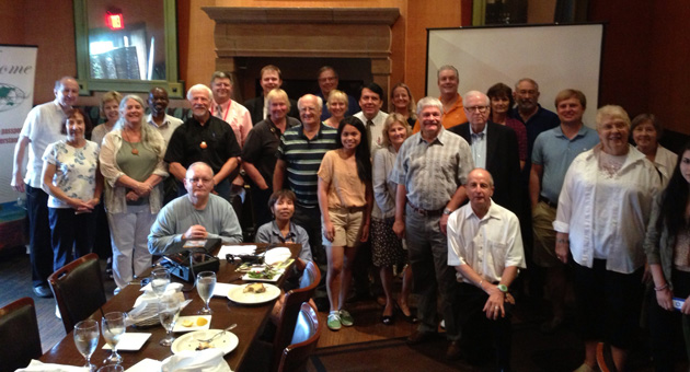 Kansas City Area TCC members gathered at Trezo Mare in June 2014
