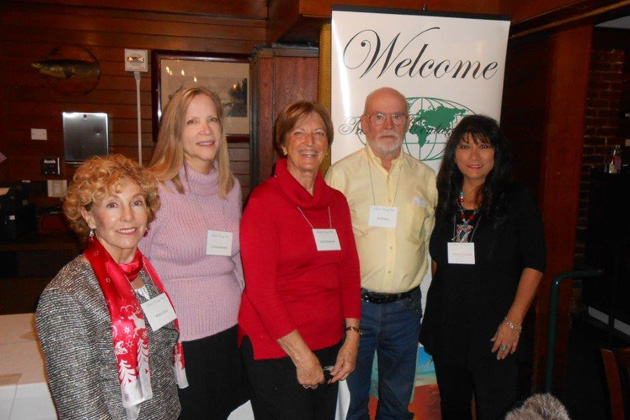 Left to right: Wanda Ross, TCC Vice President JoAnn Schwartz, Carol Desmond, Ed Wilson and speaker Liliie Echevarria 