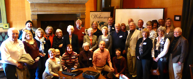 Thirty-five Kansas City Chapter members and guests attended the March 25 meeting.